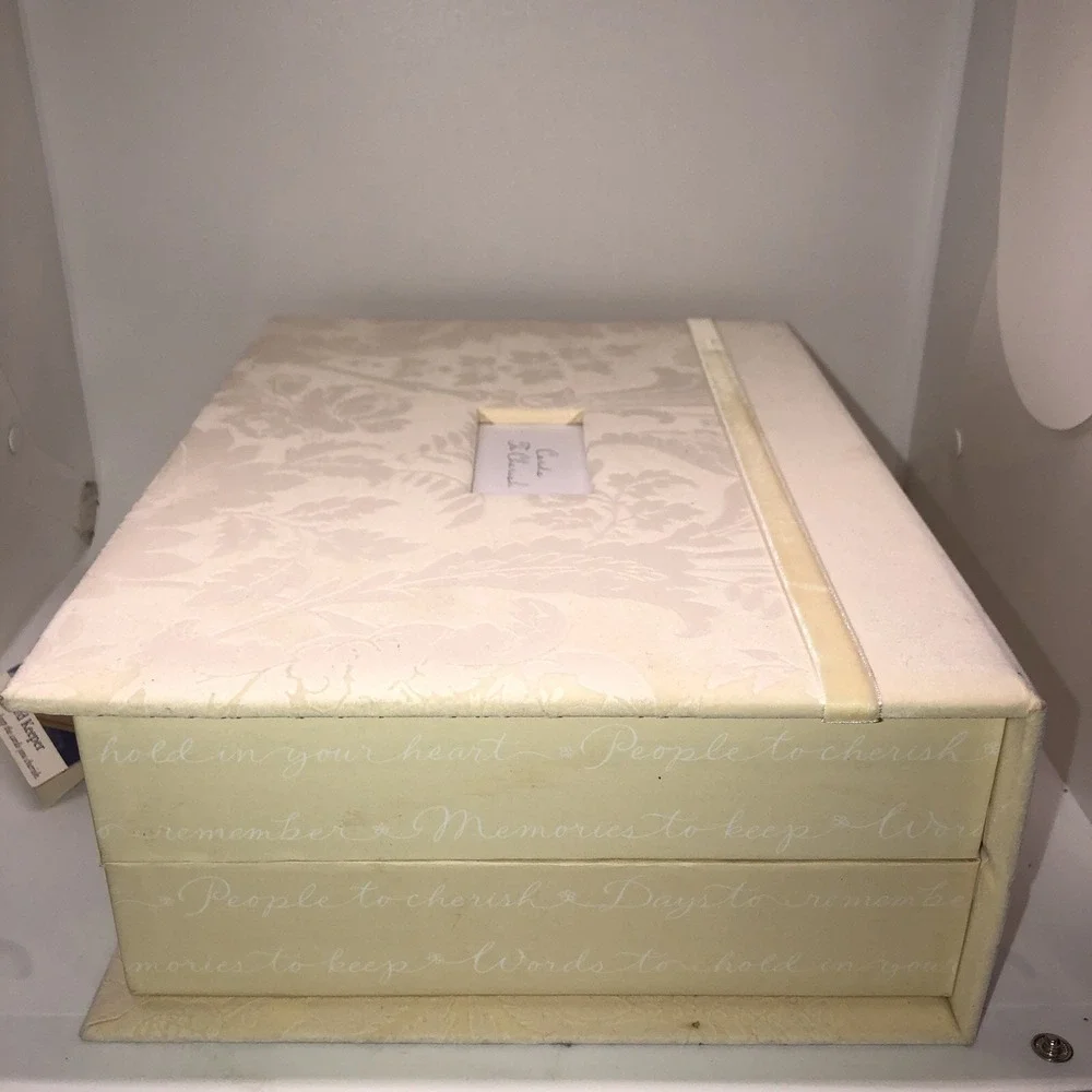 Unused Hallmark Card Keeper Box Photo Safe NOS 2005 12